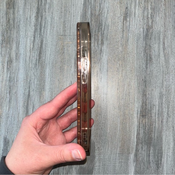 Gold Glitter Cloud iPhone 13 Phone Case - Picture 4 of 7